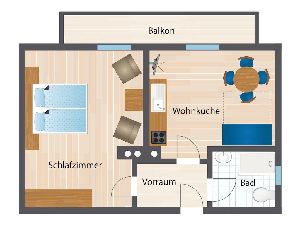 Haus Pitzer/Apartments Troicher Schladming Værelse billede